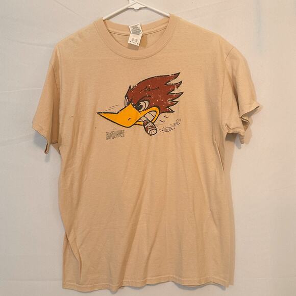 Vintage Other - VINTAGE Tan Clay Smith Mr. Horsepower Graphic Sz. M